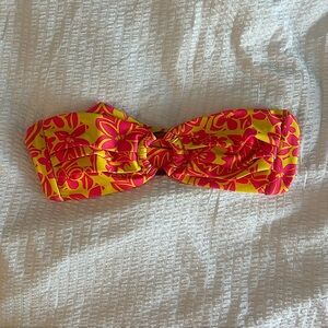 Kulani Kinis Pink Lemonade Bandeau Bikini